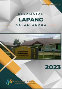 Kecamatan Lapang Dalam Angka 2023