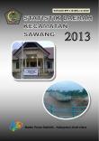 Statistik Daerah Kecamatan Sawang Tahun 2013