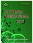 Statistik Daerah Kecamatan Samudera 2013